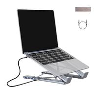 Civilizek 8-in-1 USB-C Laptop Stand, Upliftjoys 8-in-1 USB-C Laptop Stand, with 4K HDMI, 2 USB 3.0, Pd 100W, Universal for Offices, Corporate Desks, Cafes (5-in-1)