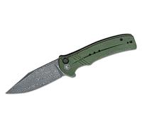 CIVIVI Cogent Damascus/Green Micarta C20038D-DS1