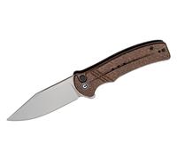 CIVIVI Cogent Micarta Marrone/Argento Bead Blasted C20038D-6