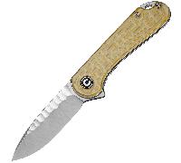 Civivi Elementum - Nitro-V Satin Finished - Polished Yellow Ultem C18062AM-2