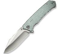 CIVIVI Manico in G10 Grigio FrantumatoLama in Nitro-V SatinataBlocco Liner C23055-3