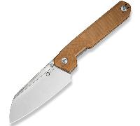 CIVIVI Manico in G10 Marrone Lama Satinata 14C28N Blocco del Liner Annidato C23008-3