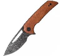 CIVIVI Odium Damascus Legno di Cuibourtia C2010DS-1