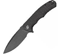 CIVIVI Praxis Micarta Nera/Black Stonewashed 9Cr18MoV C803G