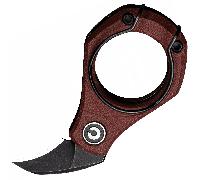Civivi Pyrus Black Stonewashed 14C28N Burgundy G10 Slipjoint design di Ostap Hel C23038-1