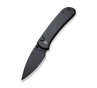 CIVIVI Qubit Manico in Alluminio Nero Lama Black Stonewashed 14C28N C22030E-1
