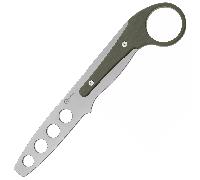 Civivi Varius OD Green G10 Manico ad Anello Lama da Allenamento Smussata in D2 Stonewashed Con Un Ex