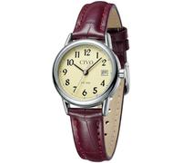 CIVO Orologio Donna Piccolo Vintage: Elegante Classico Argento Quadrante Pelle Morbida Quadrante Ad Alto Contrasto con Data - Regalo per Mamma Lavoratrice Ufficio e Tempo Libero
