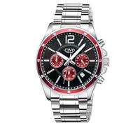 CIVO Orologio Uomo Cronografo Acciaio: Quartz Design Classico Quadrante Chiaro - Regalo Fratello Amico Sport Ufficio