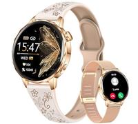CIVO Smartwatch Donna Fitness Sportivo: Smart Watch Bluetooth Chiamate Compatibile Android iOS - Oro Rosa Orologio Donna Contapassi Impermeabile