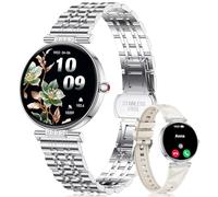 CIVO Smartwatch Donna Fitness Sportivo: Smart Watch Bluetooth Chiamate Compatibile Android iOS - Orologio Donna Contapassi Impermeabile Argento