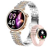 CIVO Smartwatch Donna Orologio Chiamate: Whatsapp Bluetooth Compatibile Android iOS - Fitness Tracker Smart Watch Contapassi Sport Oro Rosa