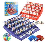 CIYIN Indovina Indovina Chi Gioco per Bambini, Giochi da Tavolo Indovina Chi Sono, Indovina Chi Sei Gioco, Guess Who Game, Gioco d'Indovinello Classico