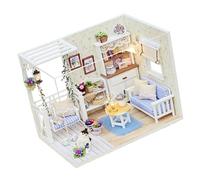CIYODO 1 Pz Casa Diy per Costruzione e Decorazione Casa Miniatura