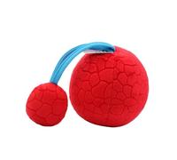 CIYODO 1 Pz Palla da Allenamento Visivo per Mesi Rosso per Sviluppo Della e Facile da Portare Attenzione con Campanellino Accessorio Pratico per Sviluppo Precoce