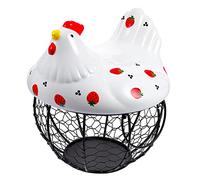 CIYODO 1 Pz Uova e Frutta Contenitore Multifunzionale per Cucina Design Forma per Conservare Uova Verdure e Frutta Materiale Resistente