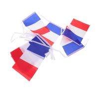 CIYODO 1 Set Bandiere Francesi per Decorazioni Feste Banner Leggero per Partite e Facile da Installare e Riutilizzabile Atmosfera per Interni Ed Esterni