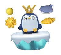 CIYODO 1 Set Di Giocattoli A Spruzzo D'Acqua A Forma Di Pinguino Per Piccoli Giocattoli Da Bagno Giocattoli Da Vasca Giocattolo A Forma Di Pinguino Dei Cartoni Animati Giocattolo