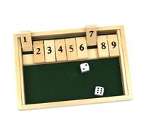 CIYODO 1 Set Di Giocattoli Da Tavola Con Numeri Personaggi Accessori Per Giochi Da Bere Accessori Per Feste Accessori Per Giochi In Legno Giocattolo Divertente Per Bar Ktv Bambù