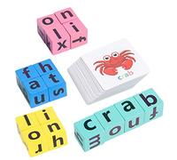 CIYODO 1 Set Di Giochi Di Ortografia Per Bambini Giocattoli Di Abbinamento Delle Lettere Dell'alfabeto Inglese Giocattoli Cognitivi Per L'educazione Didattica
