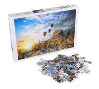 CIYODO 1 Set Di Puzzle A Forma Di Mongolfiera Per Adulti Giocattolo Educativo Per L'Apprendimento Precoce Puzzle Di Carta
