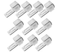 CIYODO 10 Morsetti a Molla in Metallo per Divani Connettori a Scatto Multiforo, Clip di Collegamento per Mobili e Supporto Stabile per Riparazione Cuscini e Molle Cedevoli