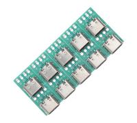 CIYODO 10 Pezzi Adattatore USB C PCB Tipo 3.1 Femmina Connettore Stabile per Trasmissione Dati Facile da Installare Collegamento per Cavi USB C