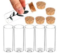 CIYODO 10 Pezzi Test Bottles Bottiglie Di Stoccaggio In Vetro Borosilicato Con Coperchi, Stato Sigillato, Per Rifare Opere D'arte