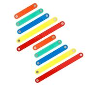 CIYODO 10 Strisce Magnetiche Geometriche per Gioco Educativo Matematica Interattiva per Scuola e Casa Costruzioni Magnetiche con Colorate per Apprendimento e Sviluppo Cognitivo