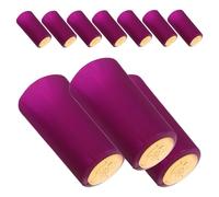 CIYODO 100 Pezzi Capsule Termoretraibili per Bottiglie di in PVC Copertura Termica e Sigillante Capsule Rosso e Oro per Conservazione e Protezione