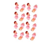 CIYODO 100 Pezzi Giocattoli da Bagno per Deliziose Forma Divertimento e Compleanno per Personaggio Rosa