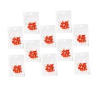 CIYODO 100 pezzi Punte per Bottiglia Colla Ciglia in Plastica e Metallo Ago per Apertura Flacone Facile da Usare e Durevole per Estensioni Ciglia