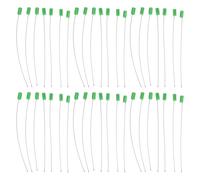 CIYODO 100 Pezzi Sigilli di Sicurezza in Acciaio Cavo da 1,8x305mm, Etichette Numerate Verdi, Set da 100 Pezzi per Spedizioni Industriali, Trasporto Camion e Container, Sigilli Metalliche