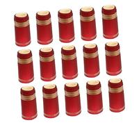 CIYODO 100 Pezzi Tappi Termoretraibili Per Bottiglie Tappi Termoretraibili Per Bottiglie Vino Capsule Per Vino Capsule Con Strappo