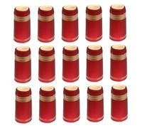CIYODO 100 Pezzi Tappo Termoretraibile Per Vino Rosso Tappi Termoretraibili Per Bottiglie Vino Pellicola Termoretraibile La Copertura Della
