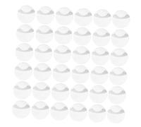 CIYODO 100 Pezzi Trasparenti Copri Badge Rotondi Antigraffio Protettivi per Spille Anime Custodie Chiare per Conservazione e Esposizione