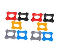 CIYODO 10pezzi Anelli Per Microfono Anti-rotolamento in Gomma Per Microfono Portatile Accessori Protezione Antiscivolo Per Uso in Famiglia Conferenze Spettacoli Teatrali