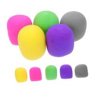 CIYODO 10pezzi Coprimicrofono in Spugna Spessa Protezioni per Microfono Bloccano Vento Saliva e Polvere Accessori per Microfono