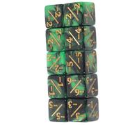 CIYODO 10pezzi Dadi in Acrilico Per Apprendimento Della Matematica Segni Addizione e Sottrazione Per Insegnare La Matematica Casa o Scuola