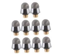 CIYODO 10pezzi Punte Ricambio Per Stilo Punte in Conduttiva e Metallo Per Dispositivi Touch Screen Filettatura Esterna Sostituzioni Per Testine Stilo Capacitive