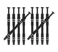 CIYODO 10pezzi Strumento per Afferrare Componenti Elettronici Artigli Raccoglitore di Parti per Piccole Parti Viti Chip Ic Pinzetta per Gioielli Attrezzo per Afferrare per Hobby