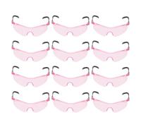 CIYODO 12 Pezzi Occhiali Sicurezza Regolabili Protezione Antiurto Trasparenti per Giochi CS Laboratorio Scienza Sport