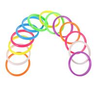 CIYODO 14 Pezzi Bracciali di Plastica Color Caramella, Stile Anni 80 | Leggeri e Comodi, Impilabili per Feste, Concerti e Incontri Informali