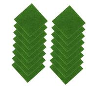 CIYODO 16 Pezzi Tappeti Artificiale Realistici per Decorazioni Fai da Te Sintetico Morbido e per Bonsai e Ambienti Familiari