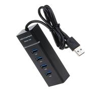 CIYODO 1pezzi Hub USB Portatile Adattatore Porte Splitter USB Convertitore Hub Multifunzione Compatibile con Sistemi Operativi Vari
