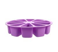 CIYODO 1pezzi Stampo Per Torte Silicone Per Muffin Dieci Porzioni Utensile Da Cucina Facile Da Usare Per Dolci e Dessert