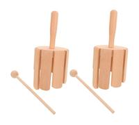 CIYODO 2 Ottafono Orff Offerta Didattica Musicale Strumento a Percussione Giocattolo Musicale Strumenti Musicali Per Montessori Strumento Per Beige Di Legno