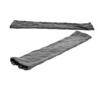 CIYODO 2 Pezzi Copri Braccioli Elasticizzati per Poltrona da Ufficio da Protezione Antipolvere e Comfort per Braccioli Facile da Installare e Pulire Grigio Medio