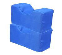 CIYODO 2 pezzi Cuscino Antidecubito per Caviglia e Talloni Supporto Alzapiedi Elevatore per Anziani e Pazienti Allettati Protezione Impatto con Design Rimovibile e Lavabile Riduzione