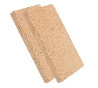 CIYODO 2 Pezzi Di Mattoni Refrattari Per Stufa A Legna Mattoni In Argilla Per Stufa A Legna Per Forno